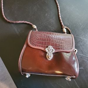 Brighton brown leather shoulder bag